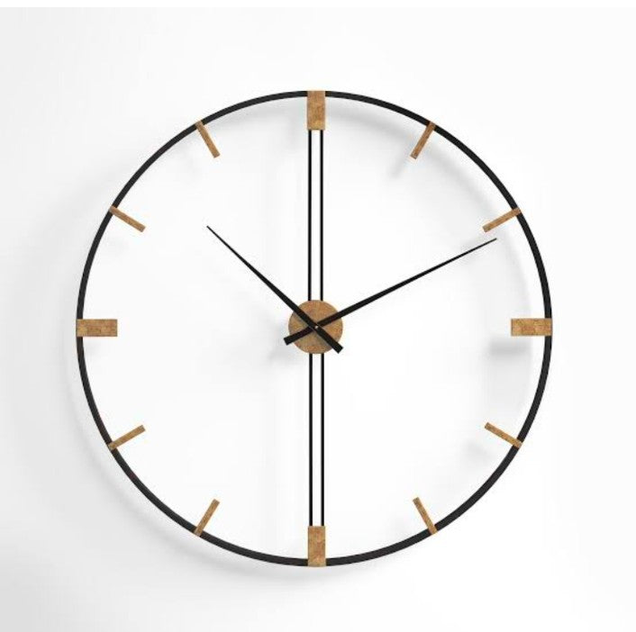 Metal Round Wall Clock- Felicia