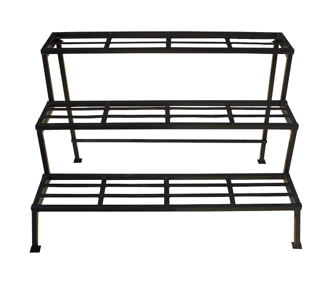 3 Step Plant Stand for Outddor Balcony Garden Use