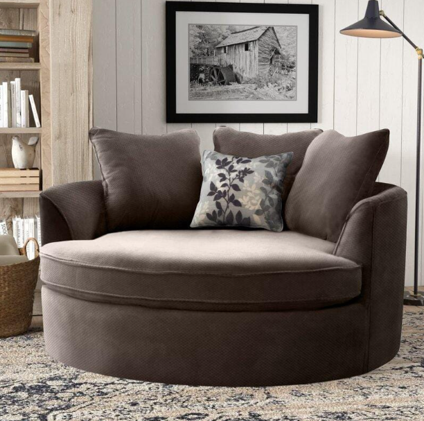 Barrel Shape Sofa Couch