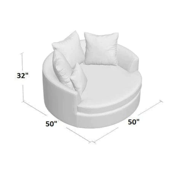 Barrel Shape Sofa Couch