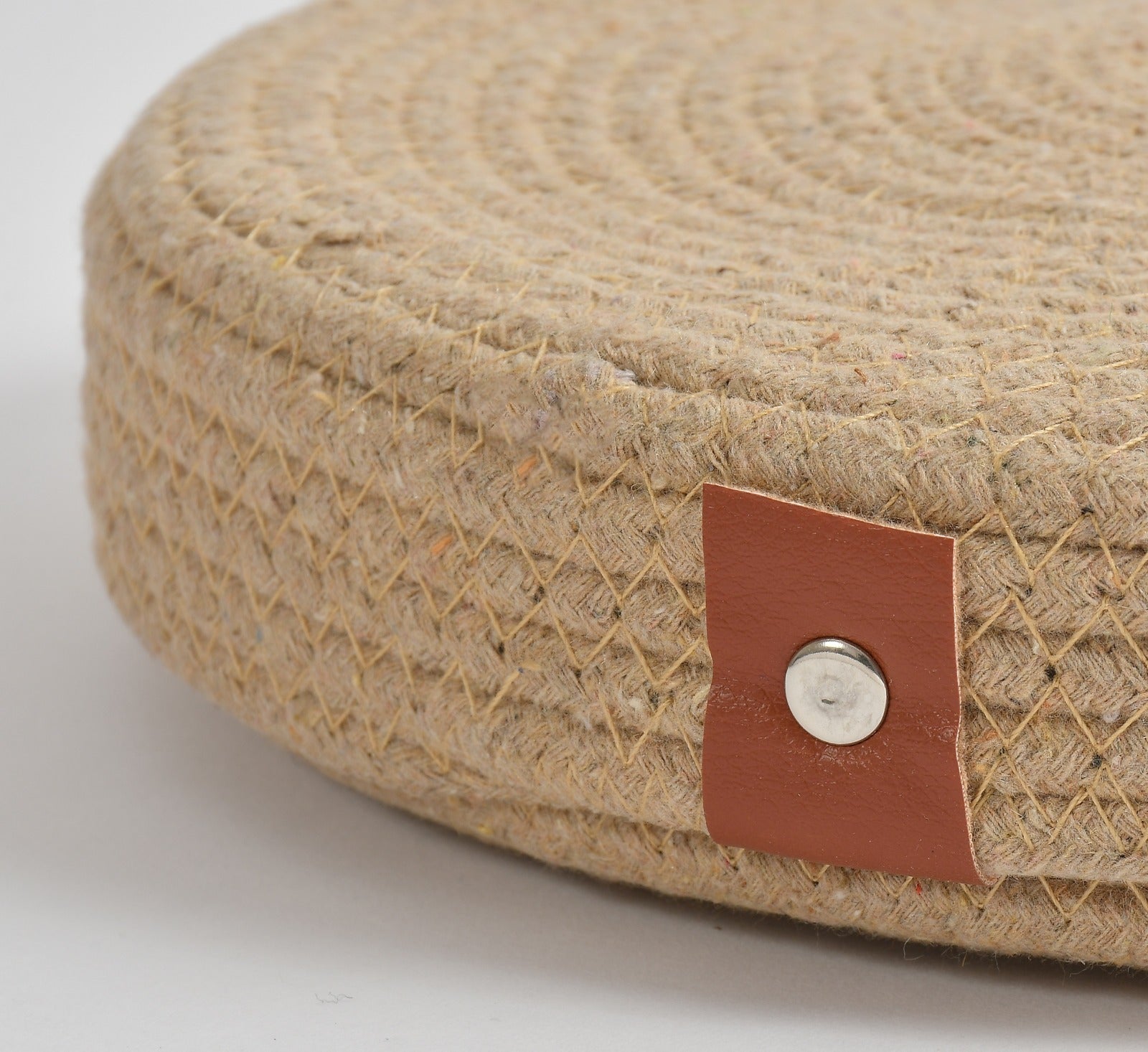 Round Jute Dry Fruits Tray with 4 Bowls