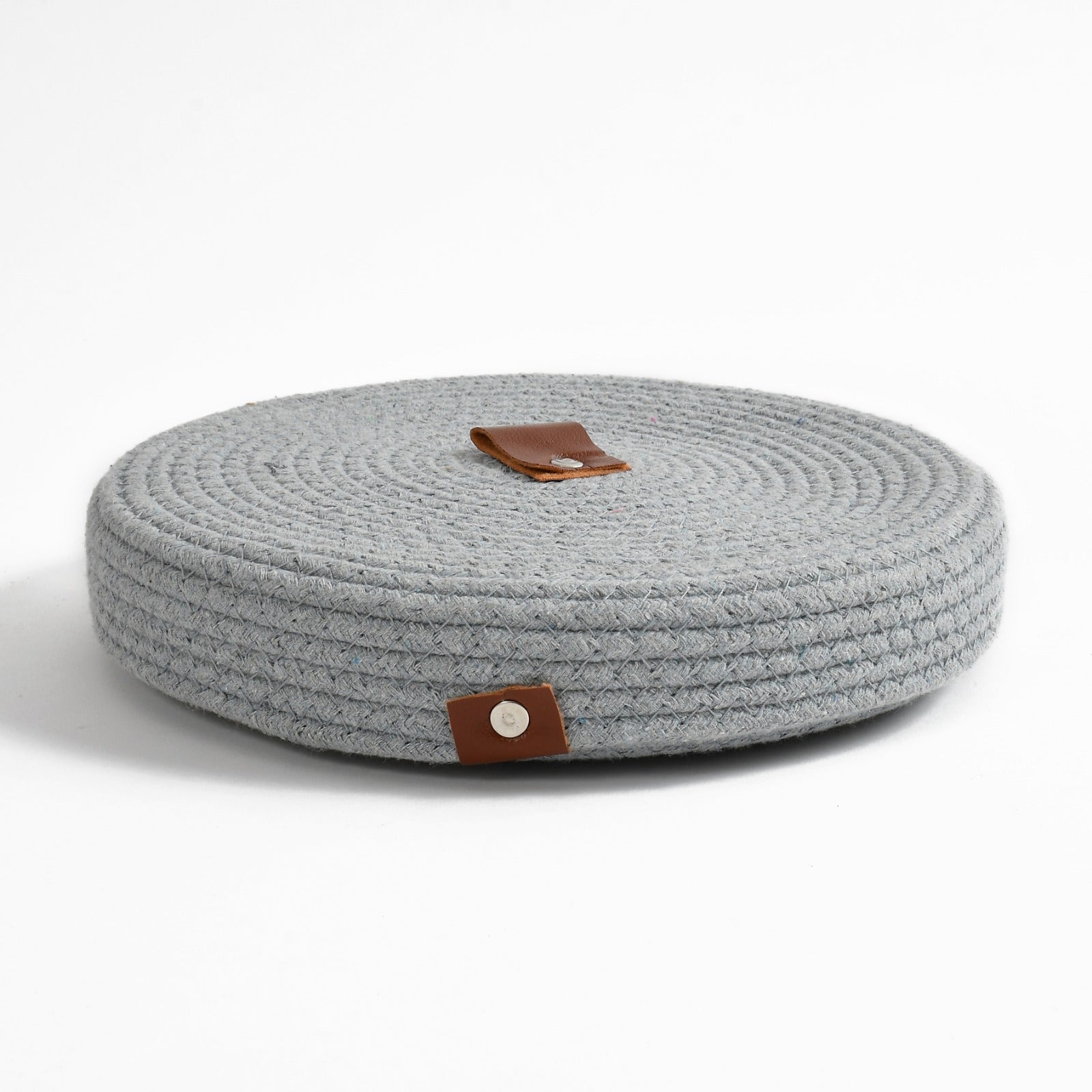 Round Jute Dry Fruits Tray with 4 Bowls