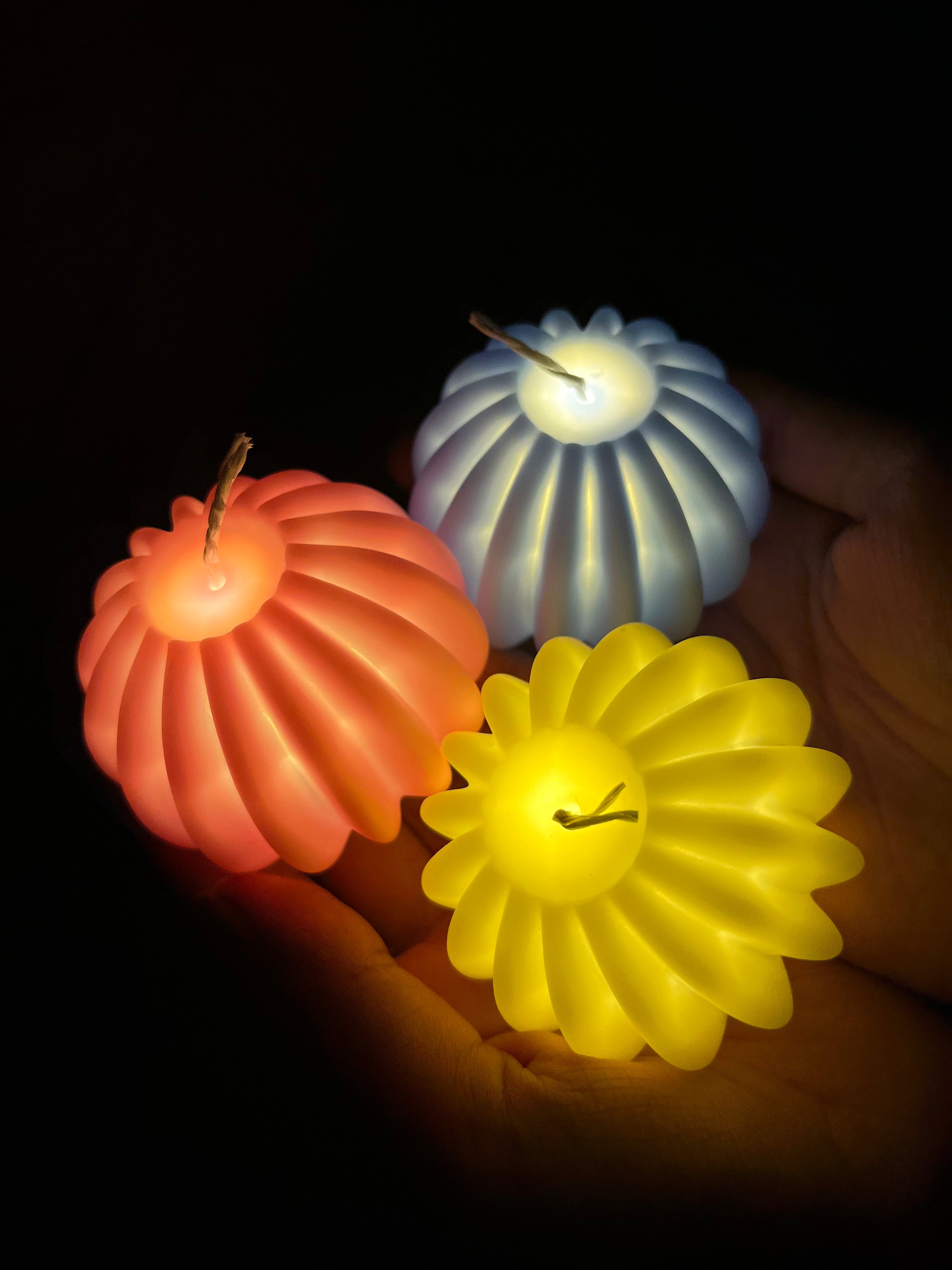 LED Flower Candle Light