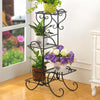 4-tier Plant Stand Indoor Outdoor Rustfree