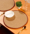 Jute Reversible Table Placemat- Set of 2