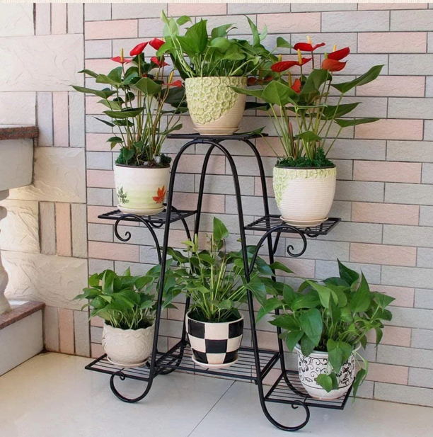 6-tier Plant Stand | Pot Holder for Indoor and Outdoor