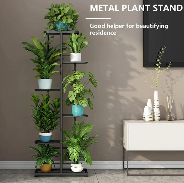 6-tier Tower Plant Stand 7 Pots capacity