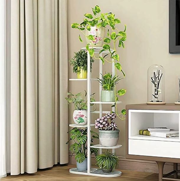 6-tier Tower Plant Stand 7 Pots capacity