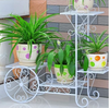 4-tier Metal Plant Holder Trolley | Pot Display Trolley