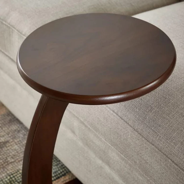 C-Shaped Side Table