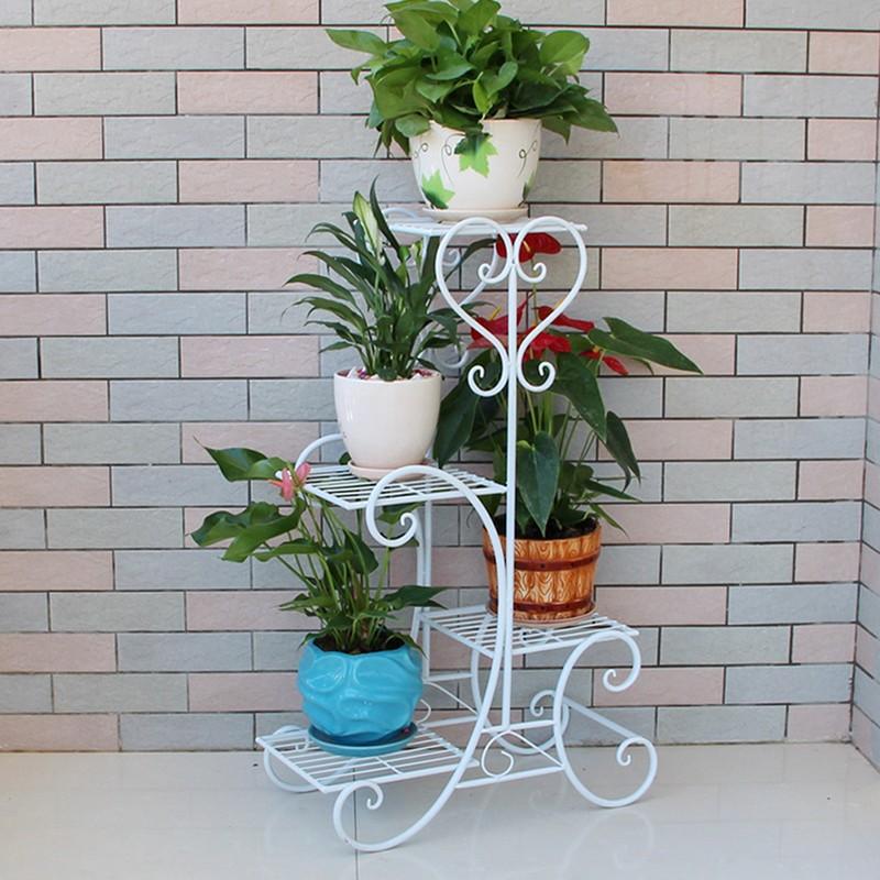 4-tier Plant Stand Indoor Outdoor Rustfree