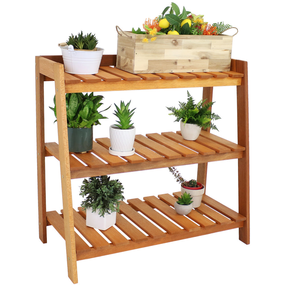 Wooden Plant Stand- 3 Layer