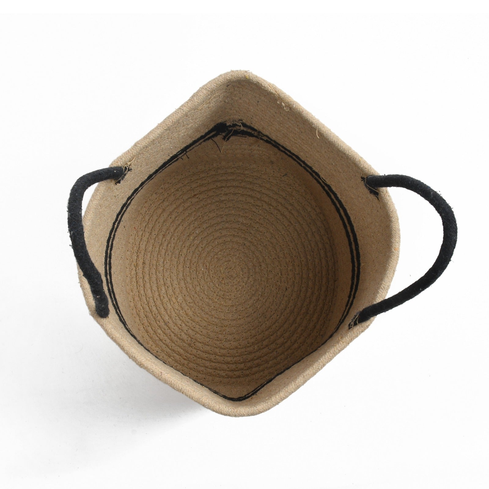 Round Jute Handle Bags