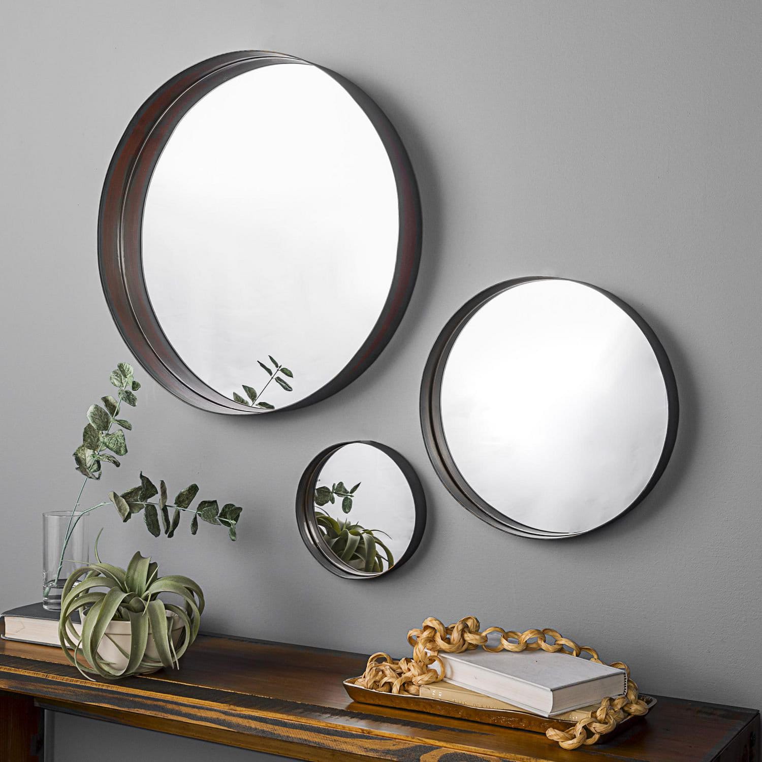 Transform Your Space with a Set of 3 Decorative Mirrors