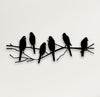 Metal Birds on Branch Wall Decor