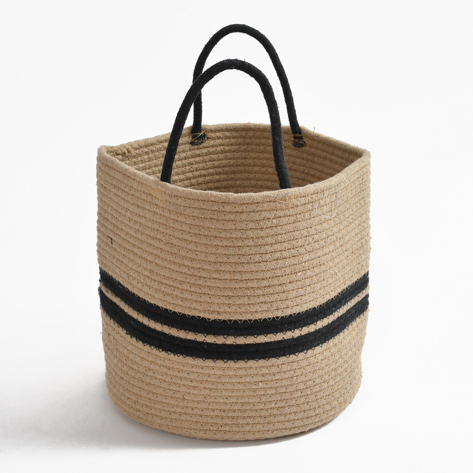 Round Jute Handle Bags