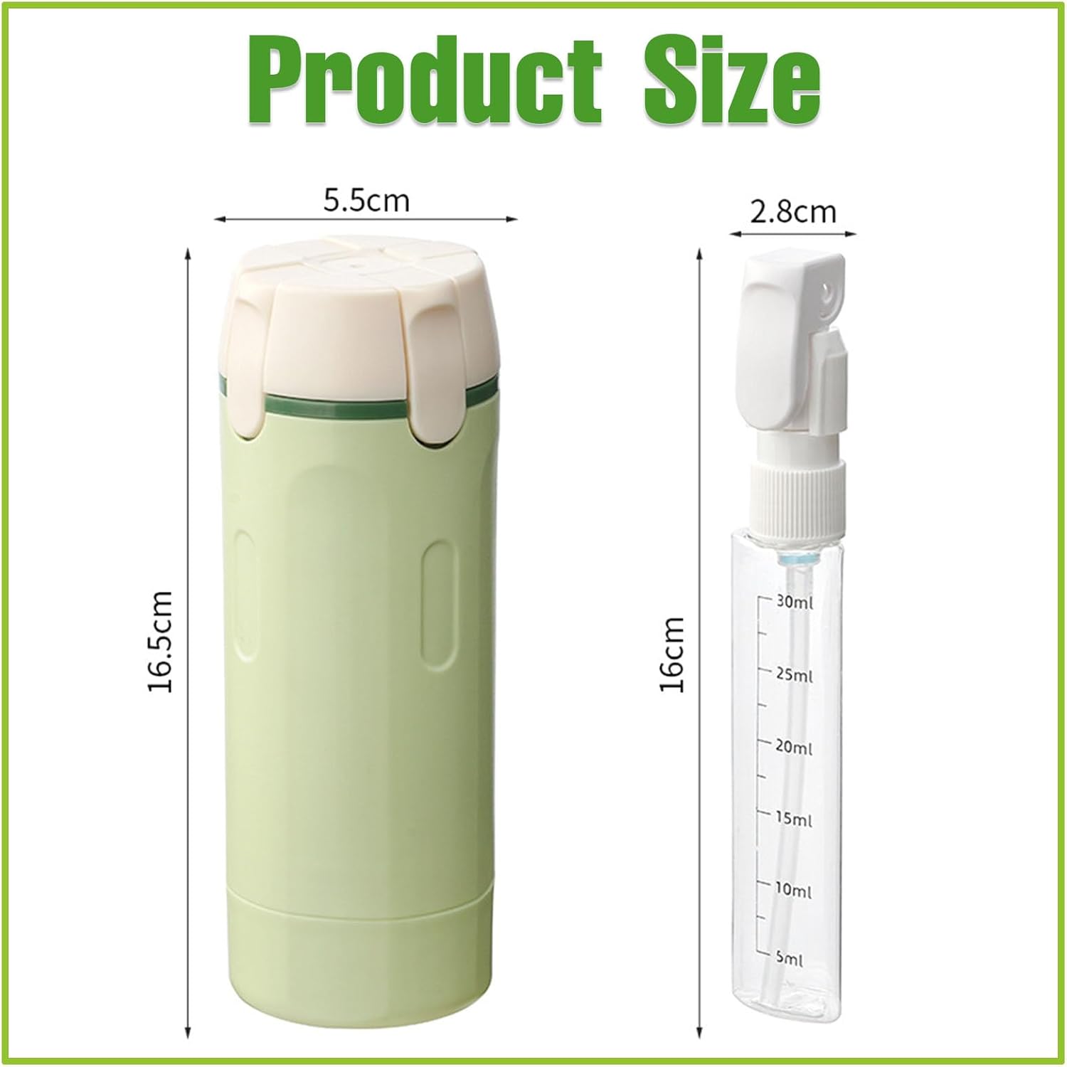 4 in 1 Travel Dispenser Bottle