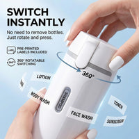 4 in 1 Travel Dispenser Bottle