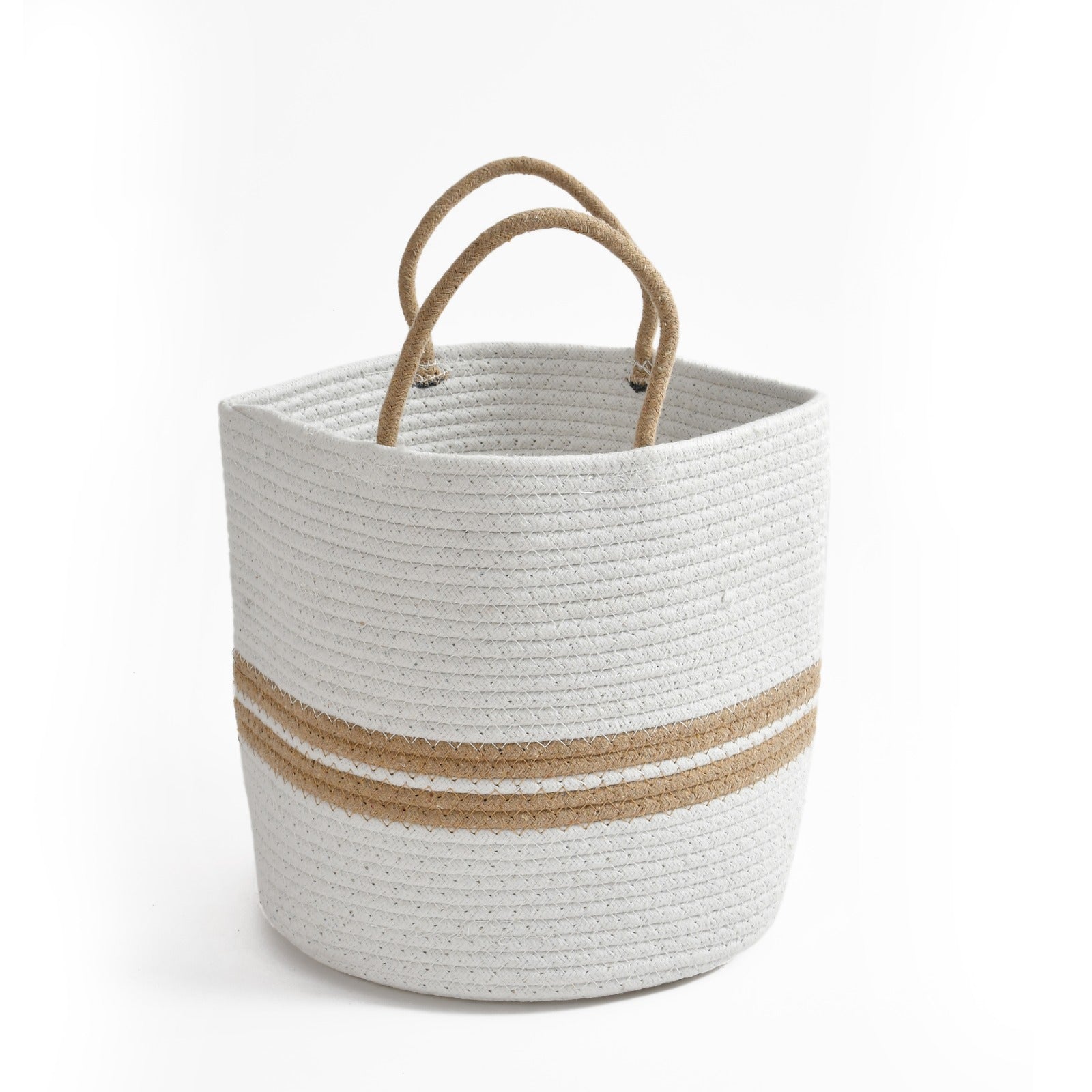 Round Jute Handle Bags